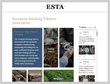 Tablet Screenshot of esta.be